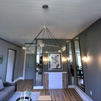 60 Inch Globe Crystal Ring Chandelier - Eclatant