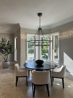 48 Inch Globe Crystal Tiered Ring Chandelier - Eclatant