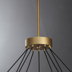 60 Inch Globe Crystal Tiered Ring Chandelier - Eclatant