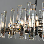 36 Inch Round Candle Crystal Chandelier - Bonnington