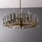 48 Inch Round Candle Crystal Chandelier - Bonnington