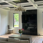 24 Inch Round Candle Crystal Chandelier - Bonnington