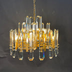 24 Inch Round Candle Crystal Chandelier - Bonnington
