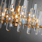36 Inch Round Candle Crystal Chandelier - Bonnington
