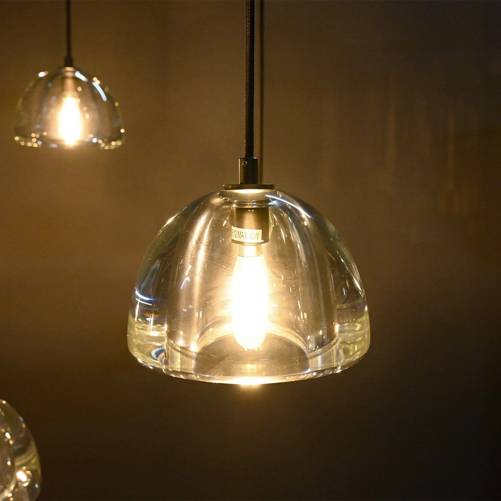 48 Inch Dome Crystal Pendant Chandelier - Hemisphere