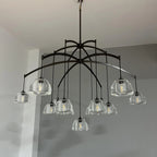 60 Inch Dome Crystal Pendant Chandelier - Hemisphere