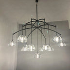 60 Inch Dome Crystal Pendant Chandelier - Hemisphere