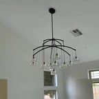 60 Inch Dome Crystal Pendant Chandelier - Hemisphere