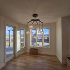 36 Inch Dome Crystal Pendant Chandelier - Hemisphere