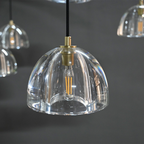 48 Inch Dome Crystal Pendant Chandelier - Hemisphere