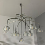 60 Inch Dome Crystal Pendant Chandelier - Hemisphere