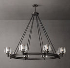 48 Inch Crystal Round Candle Chandelier - Demaret