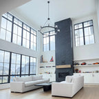 60 Inch Crystal Wagon Wheel Chandelier - Demaret