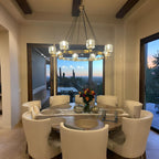 48 Inch Crystal Round Candle Chandelier - Demaret