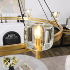 60 Inch Crystal Round Candle Chandelier - Demaret