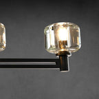 54 Inch Crystal Linear Candle Chandelier - Demaret
