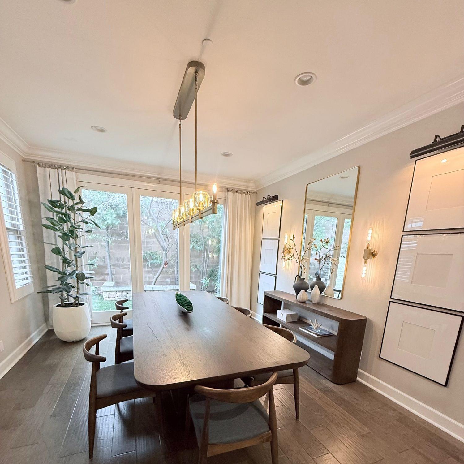 54 Inch Crystal Linear Candle Chandelier - Demaret