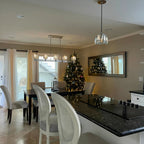 54 Inch Crystal Linear Candle Chandelier - Demaret