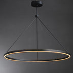48 Inch Forged Iron Ring LED Chandelier - Peralta
