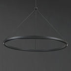 60 Inch Forged Iron Ring LED Chandelier - Peralta