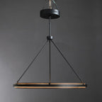 36 Inch Forged Iron Ring LED Chandelier - Peralta