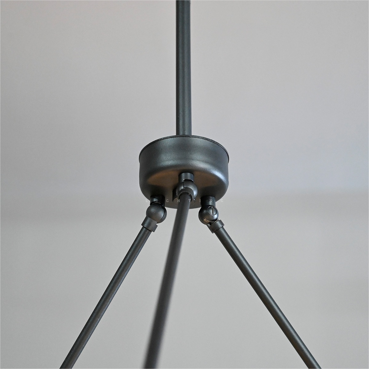 36 Inch Forged Iron Ring LED Chandelier - Peralta
