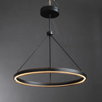 36 Inch Forged Iron Ring LED Chandelier - Peralta