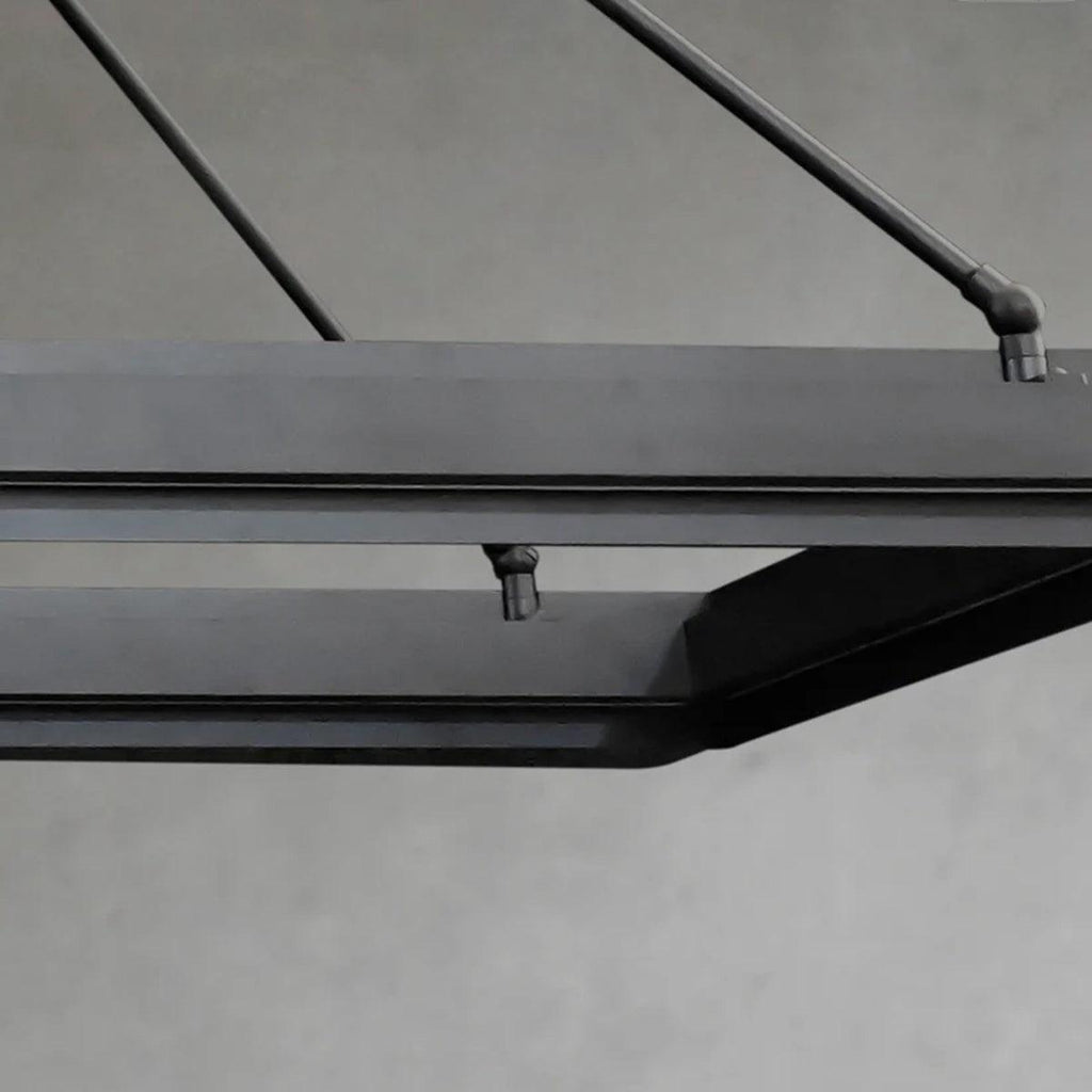 48 Inch Forged Iron Rectangular LED Chandelier - Peralta