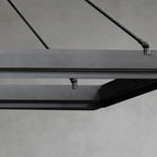 48 Inch Forged Iron Rectangular LED Chandelier - Peralta