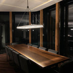 62 Inch Forged Iron Rectangular LED Chandelier - Peralta