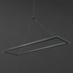 62 Inch Forged Iron Rectangular LED Chandelier - Peralta