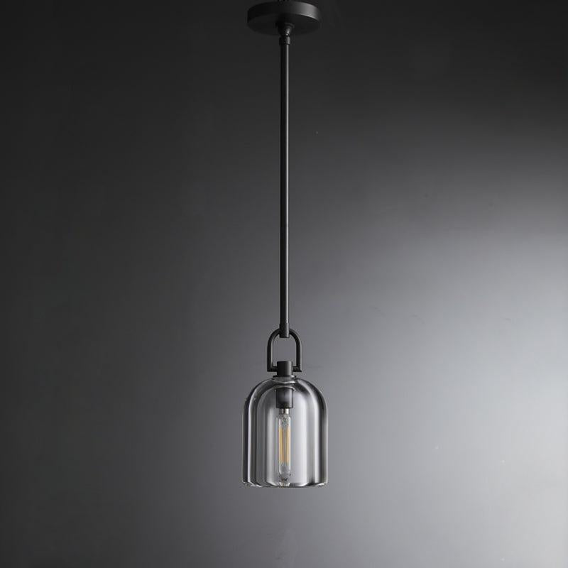 5 Inch Bell Crystal Pendant Light - Botanist