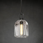 5 Inch Bell Crystal Pendant Light - Botanist