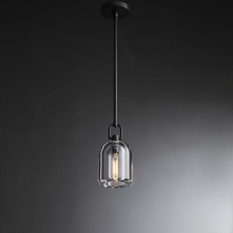 5 Inch Bell Crystal Pendant Light - Botanist