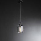 5 Inch Bell Crystal Pendant Light - Botanist