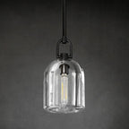 5 Inch Bell Crystal Pendant Light - Botanist