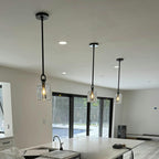 5 Inch Bell Crystal Pendant Light - Botanist