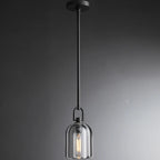 5 Inch Bell Crystal Pendant Light - Botanist