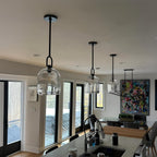 8 Inch Bell Crystal Pendant Light - Botanist