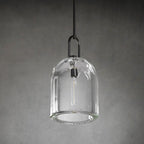 8 Inch Bell Crystal Pendant Light - Botanist