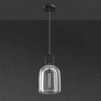 8 Inch Bell Crystal Pendant Light - Botanist