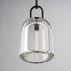 8 Inch Bell Crystal Pendant Light - Botanist