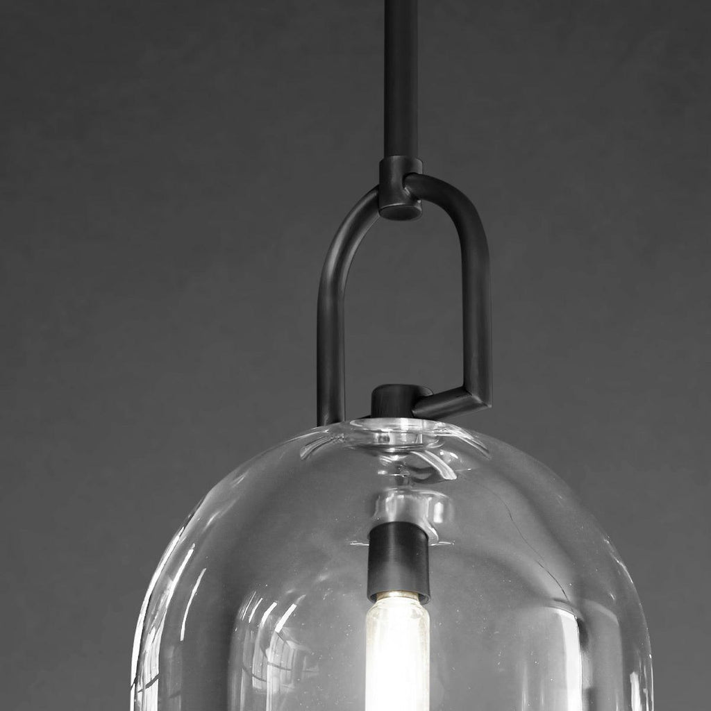 10 Inch Bell Crystal Pendant Light - Botanist