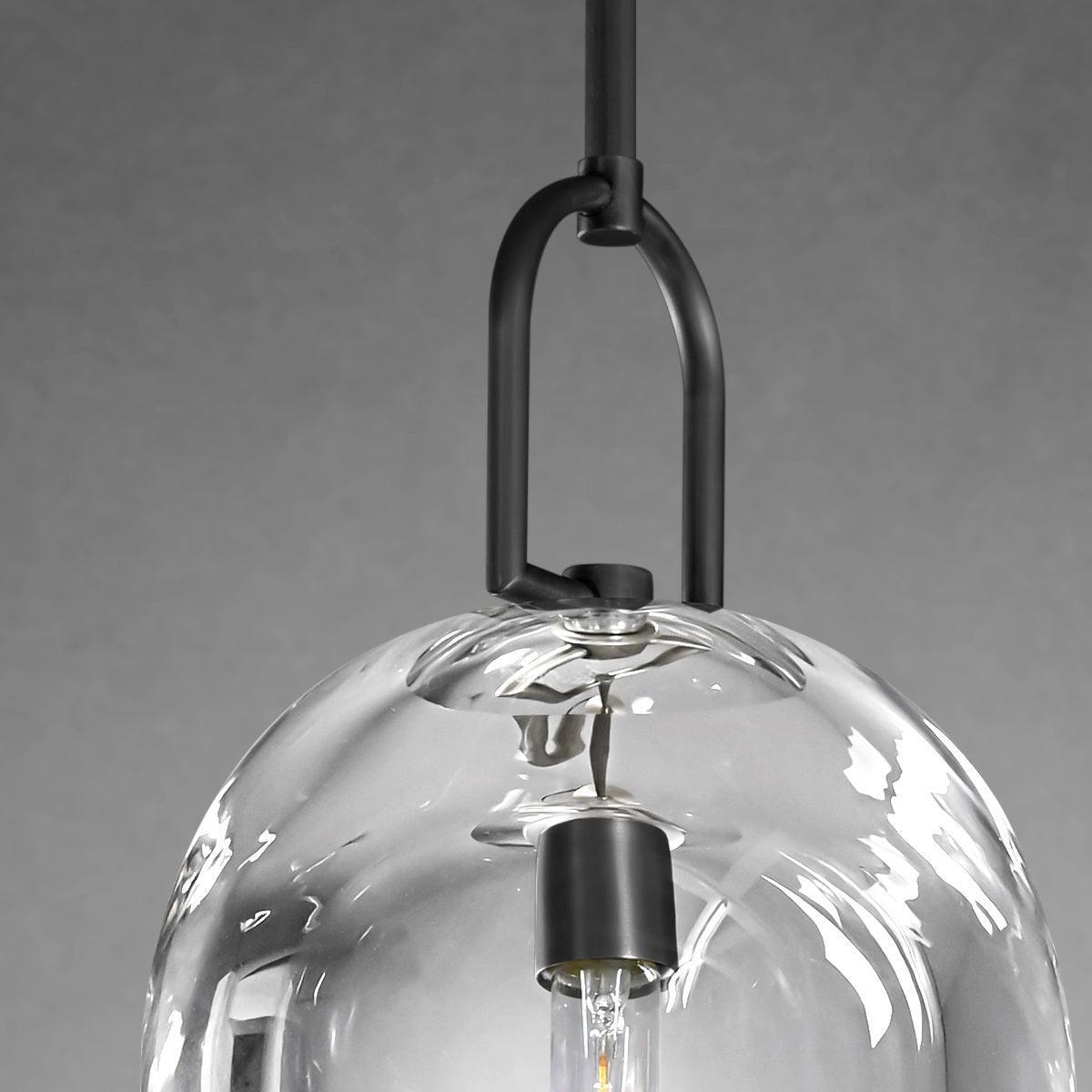 10 Inch Bell Crystal Pendant Light - Botanist