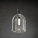 10 Inch Bell Crystal Pendant Light - Botanist