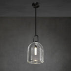 10 Inch Bell Crystal Pendant Light - Botanist