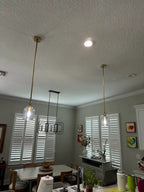 8 Inch Bell Crystal Pendant Light - Botanist