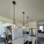 8 Inch Bell Crystal Pendant Light - Botanist