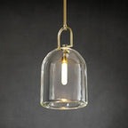 10 Inch Bell Crystal Pendant Light - Botanist