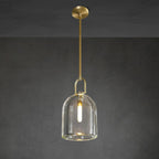 10 Inch Bell Crystal Pendant Light - Botanist